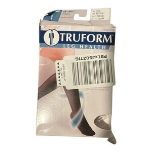 Truform - Knee High Compression Stockings (15-20 mmHg) - Medium - Light Beige